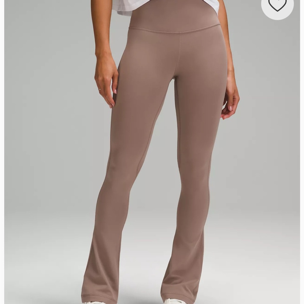 Lululemon align high rise mini flare pant- regular length